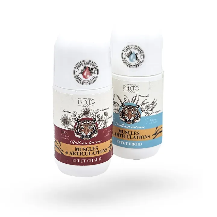 Tigre de chine Blanc roll-on intense effet froid 50 ml | Pharmacie en ligne