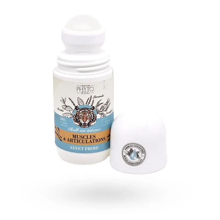 Tigre de chine Blanc roll-on intense effet froid 50 ml | Pharmacie en ligne