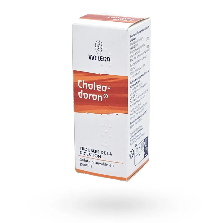 Choleodoron Weleda 30 ml - Digestion lente et ballonnements | Pharmacie en ligne