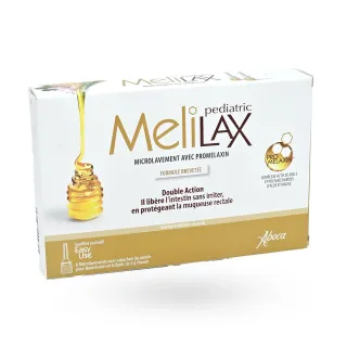 Melilax Pediatric microlavement promelaxin double action 6 lavements