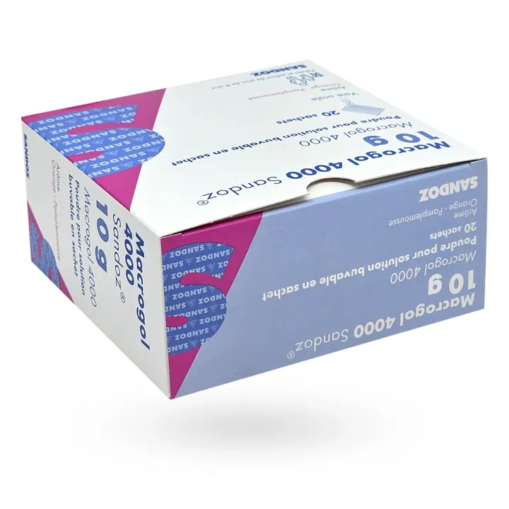 Macrogol 4000 Sandoz 10 g allongé
