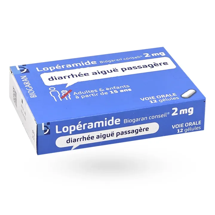 Lopéramide 2 mg Biogaran conseil 12 gélules couché