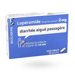 Lopéramide 2 mg Biogaran conseil 12 gélules