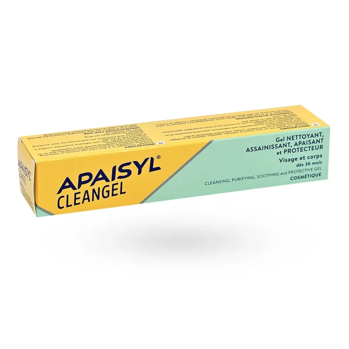 Apaisyl Cleangel gel nettoyant apaisant 30 ml coté droit