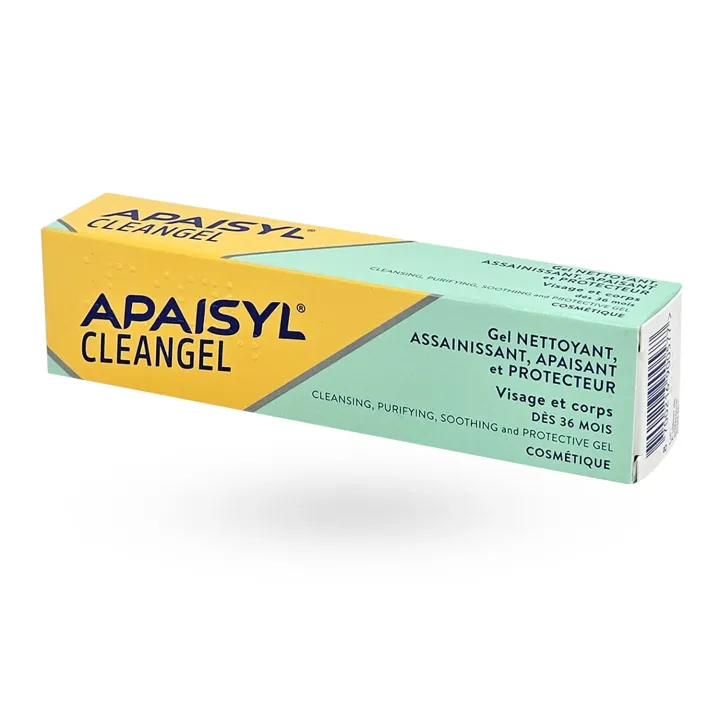 Apaisyl Cleangel gel nettoyant apaisant 30 ml face 2