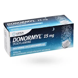 Donormyl 15 mg 10 comprimés effervescents