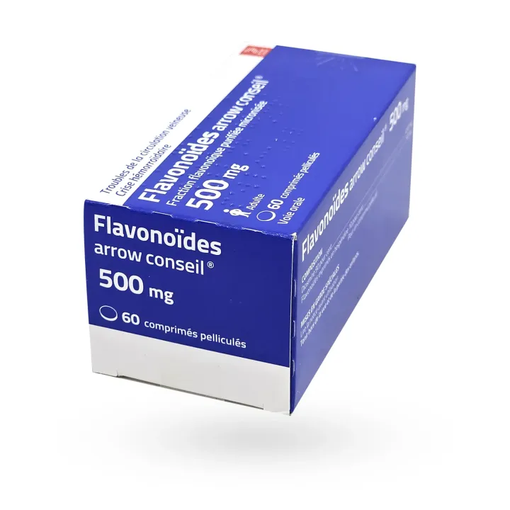 Flavonoïdes Arrow conseil 500 mg 60 comprimés couché