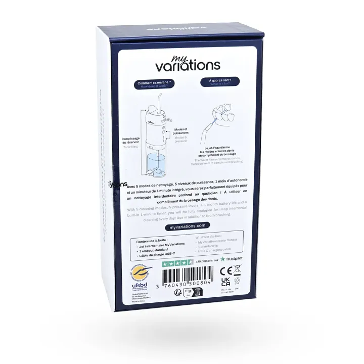 MyVariations Jet Interdentaire Midnight Blue | Hydropulseur dentaire