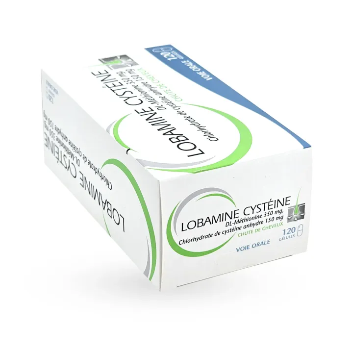 Lobamine Cysteine chute de cheveux 120 gélules Pierre Fabre couché