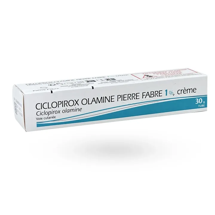 Ciclopirox Olamine 1% crème Pierre Fabre 30 g face 2
