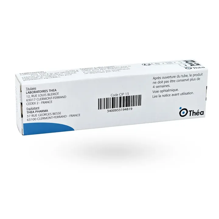 Gel-Larmes gel ophtalmique 10 g arrière