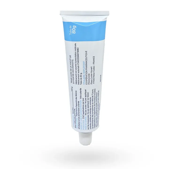 Vaseline officinale Cooper pommade 80 g tube face arrière