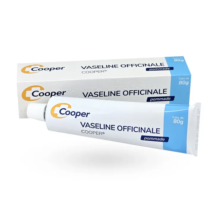 Vaseline officinale Cooper pommade 80 g tube + boite