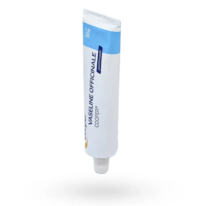 Vaseline officinale Cooper pommade 80 g tube flanc