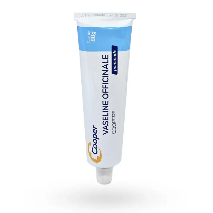 Vaseline officinale Cooper pommade 80 g tube face avant