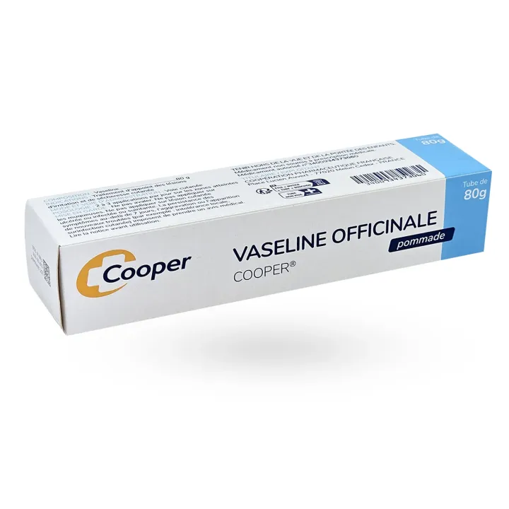 Vaseline officinale Cooper pommade 80 g boite face 2