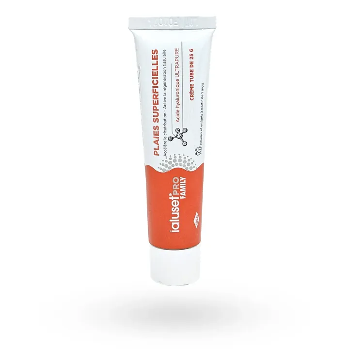 IalusetPRO Family crème acide hyaluronique plaies superficielles 25 g tube