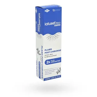 Ialuset PRO DERM plaies post-chirurgie 25 g face avant debout