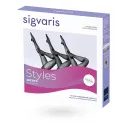 Sigvaris Styles Motifs Plumetis – Bas de contention femme autofixants Classe 2