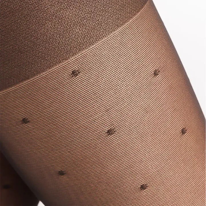 Sigvaris Styles Motifs plumetis - Bas de contention femme auto-fixants texture