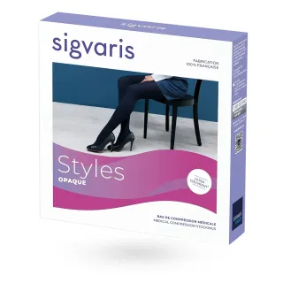 Sigvaris Styles opaque – Collant de contention femme Classe 2 boite