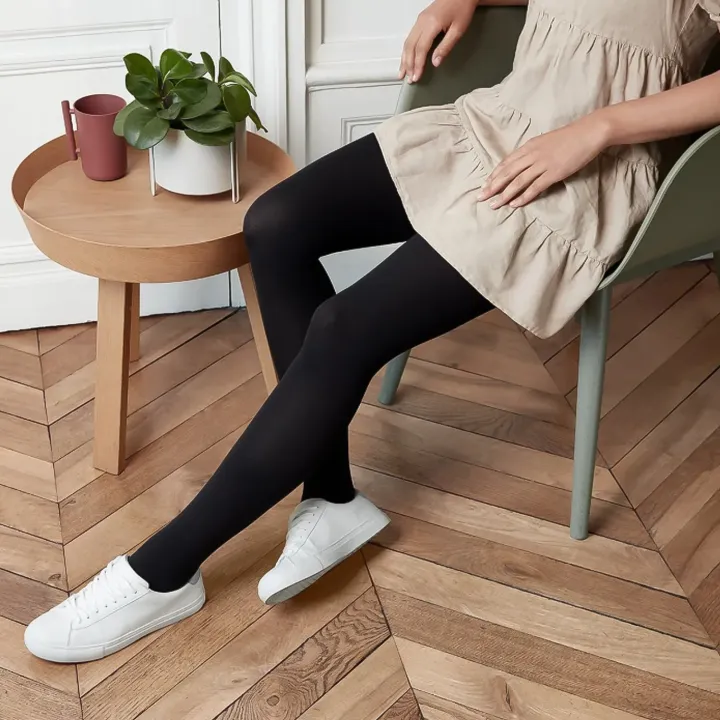 Sigvaris Styles opaque Morpho (+) – Collant de contention femme Classe 2 noir portés