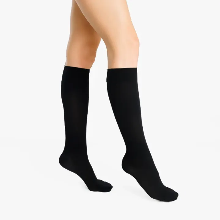 Sigvaris Styles Opaque - Chaussettes de contention Morpho (+) noir
