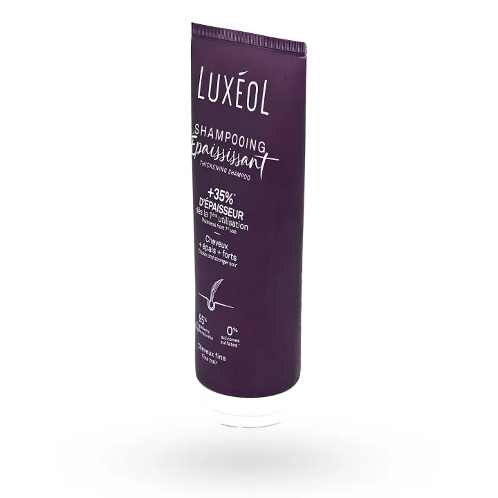Luxéol shampooing épaississant 200 ml tube face 2