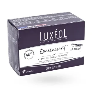 Luxéol épaississant complément alimentaire 90 gélules