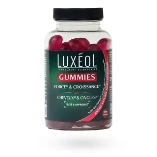 Luxéol gummies Force & Croissance 60 gummies framboise