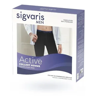 Sigvaris Active collant homme - Collants de contention homme Classe 2