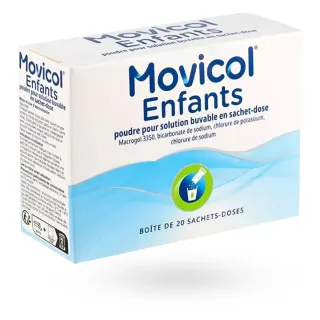 Movicol Enfants poudre solution buvable 20 sachets
