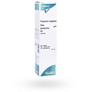 Ruta Graveolens Boiron 9 CH pommade 20 g boite face avant