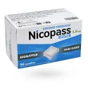 Nicopass 1,5 mg eucalyptus sans sucre 96 pastilles