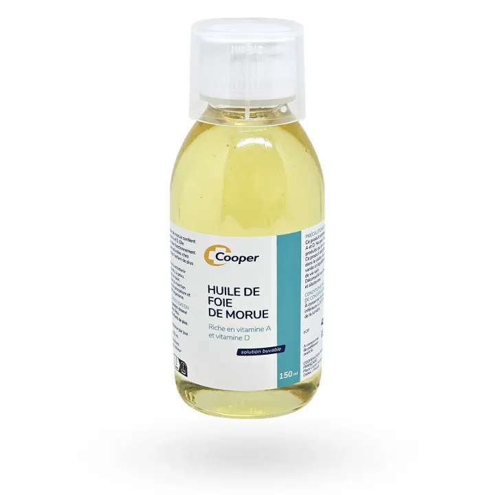 Huile de foie de morue Cooper 150 ml flacon 150 ml