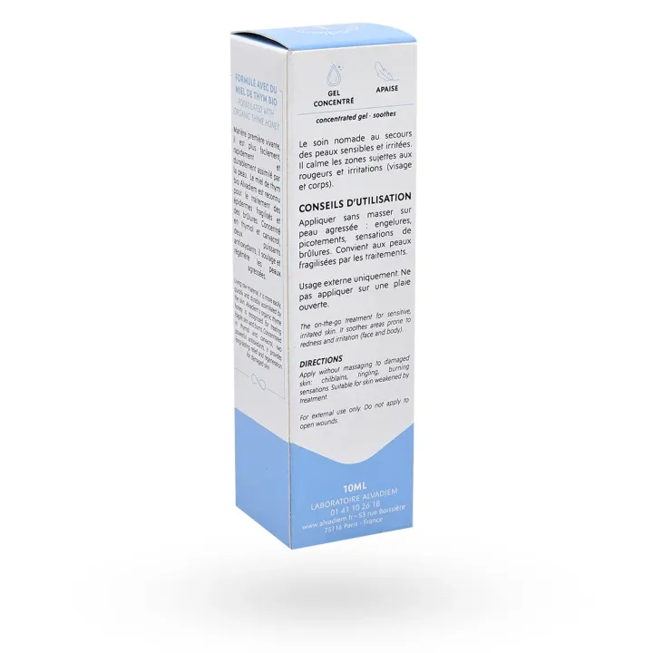 Alvadiem Apigel régénérant SOS anti-irritations 10 ml flanc droit