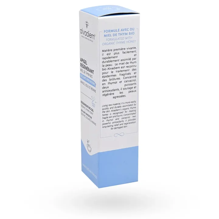 Alvadiem Apigel régénérant SOS anti-irritations 10 ml face arrière