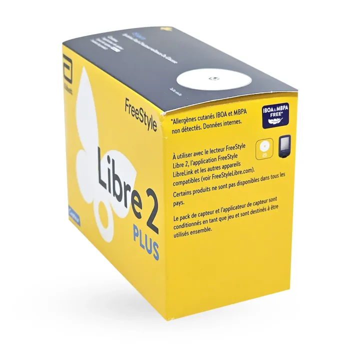 FreeStyle Libre 2 PLUS capteur côté gauche