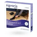 Sigvaris Essentiel microfibre – Bas de contention auto-fixants homme Classe 2