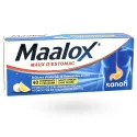 Maalox maux d'estomac citron 40 comprimés à croquer