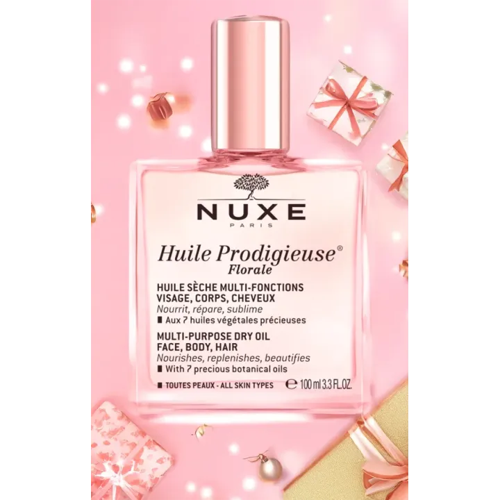 Coffret Nuxe Les Iconiques en Rose Noël 2026