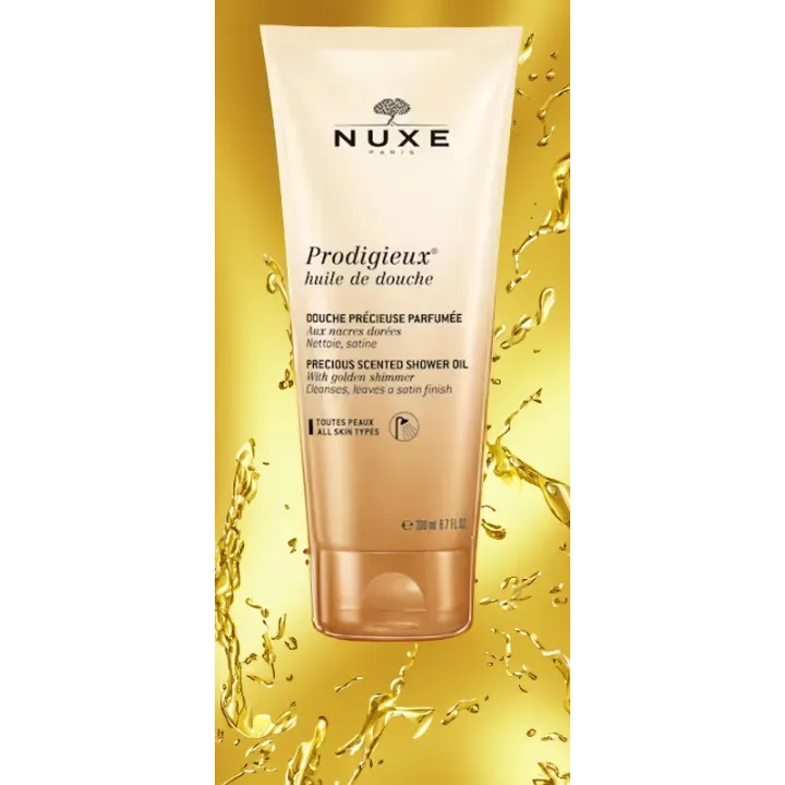 Huile de douche Prodigieux Nuxe