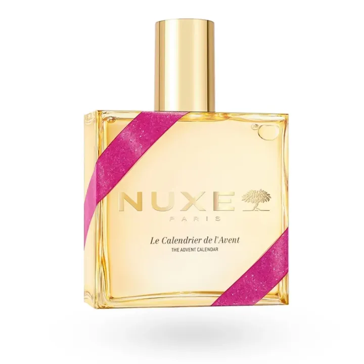 Calendrier de l’Avent Nuxe 2026 XXL – 24 soins beauté boite face avant