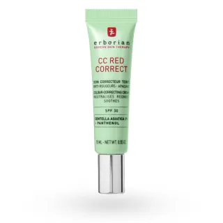 Erborian CC Red Correct SPF 30 – Soin Teinté Anti-Rougeurs 15 ml