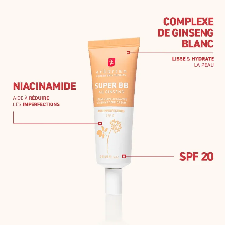 Erborian Super BB SPF 20 – BB Crème Anti-Imperfections
