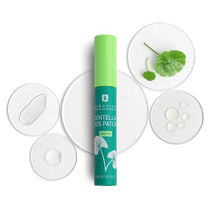Erborian Centella SOS Patch 9 ml – Gel Anti-Boutons Effet Patch Transparent labo