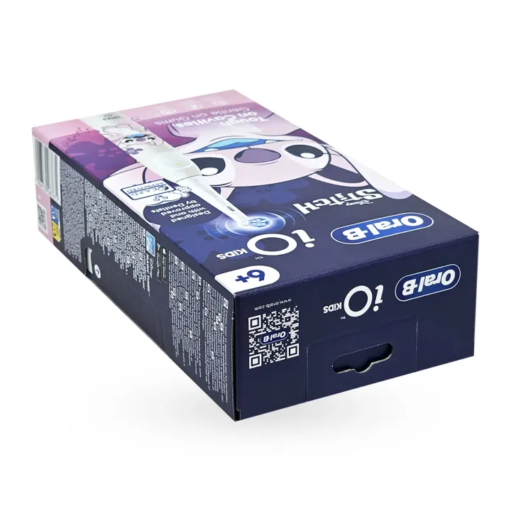 Oral-B iO Kids Angel – Brosse à dents électrique enfant dès 6 ans couché
