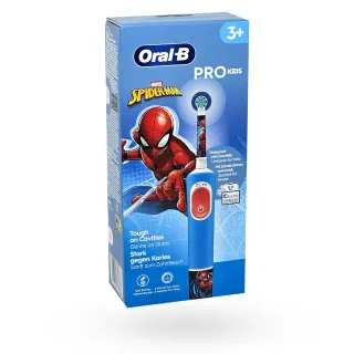 Oral-B PRO Kids Brosse à dents électrique Marvel Spiderman face avant