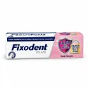 Fixodent Plus Barrière Anti-Particules goût neutre – Crème adhésive prothèse dentaire 35 g
