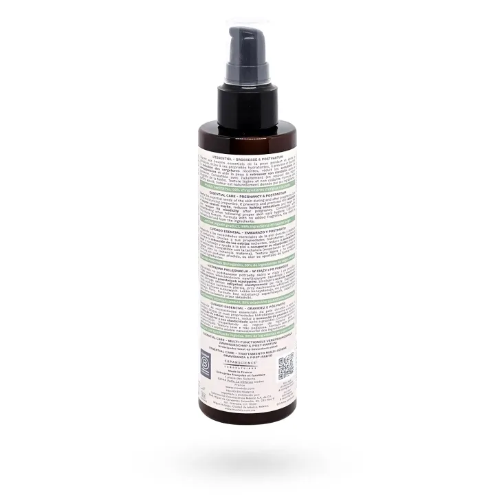 Mustela Essentiel Maternité Lait de soin BIO Grossesse et Post-partum 200 ml flanc droit